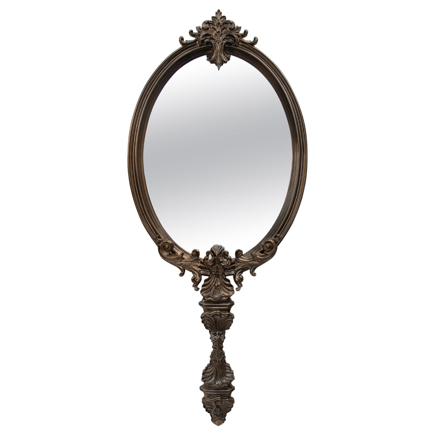 Marie Antoinette Mirror - Hand Carved Joinary Wood & Mirror - Boca do Lobo