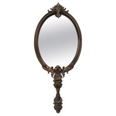 Marie Antoinette Mirror - Hand Carved Joinary Wood & Mirror - Boca do Lobo
