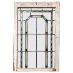 Used Stained Glass Window 24" x 37"