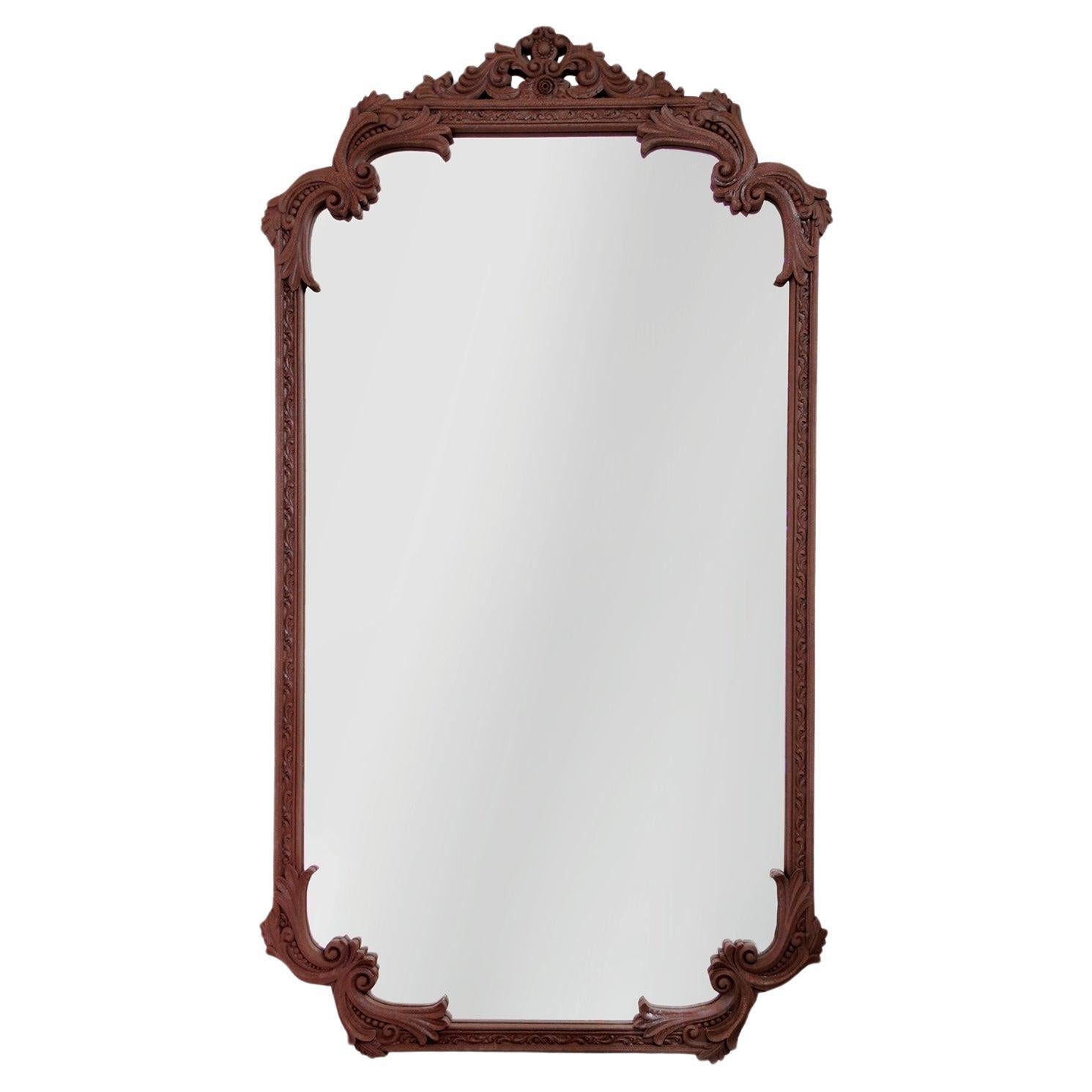 Louis XVI Mirror - Hand Carved Mahogany & Mirror - Boca do Lobo