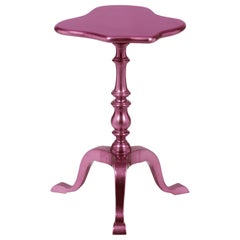 Zaragoça Side Table - Hand-Crafted Tuned Wood & Silver Leaf - Boca do Lobo