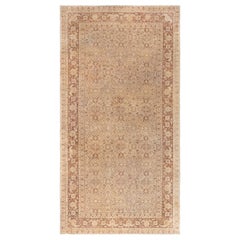 Doris Leslie Blau Early 20th Century Indian Amritsar Brown Rug
