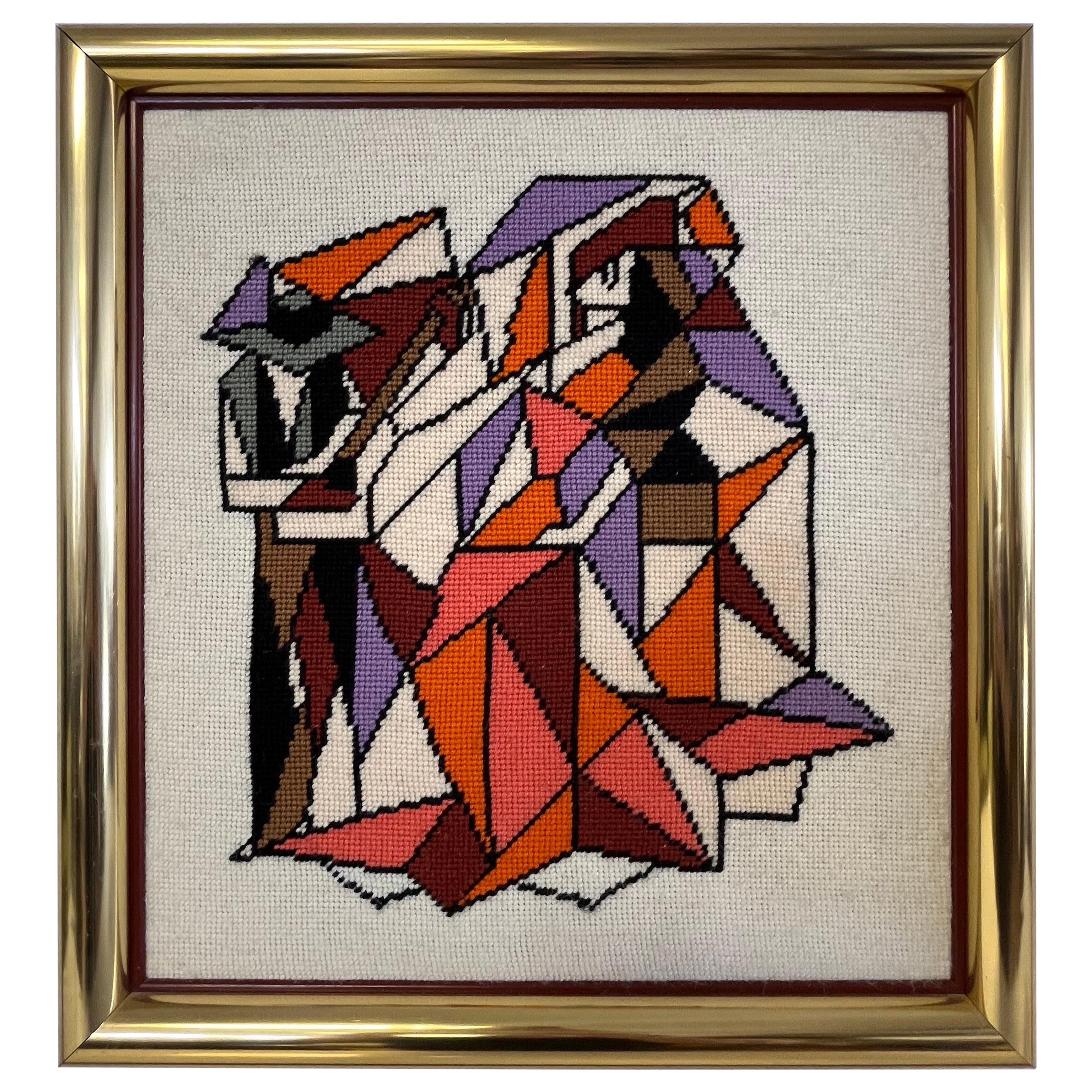 Punto de aguja cubista de mediados de siglo Picasso