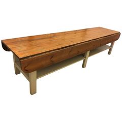 Large Danish Manor House Kitchen Table