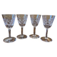 Vintage Richardson British Sherry Crystal Glasses