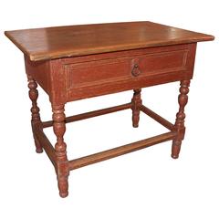 Antique Stunning Side Table  From Quebec
