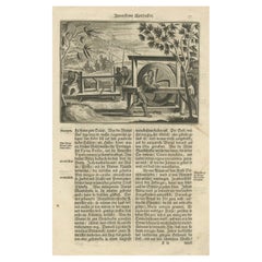 Historic View of Sugar Milling in 17th Century America