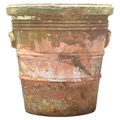 Jardinera Vintage Boho de Terracota Patinada