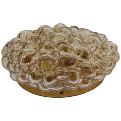 Large Limburg Round Bubble Glass Flush Mount 2