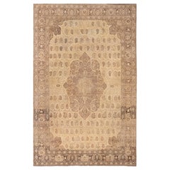19th Century Persian Tabriz Handmade Wool Rug