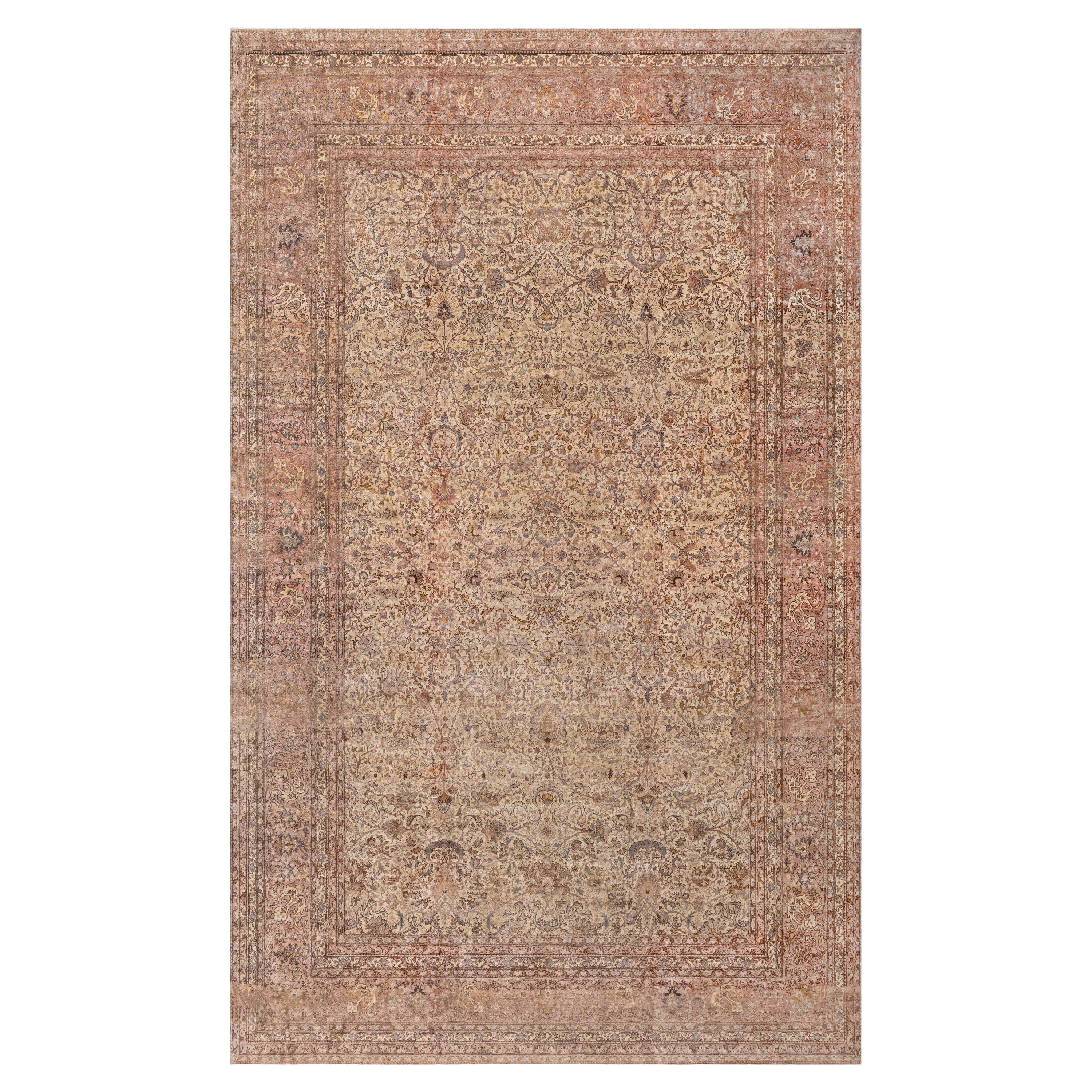 Doris Leslie Blau Antique Turkish Sivas Hand Knotted Wool Rug