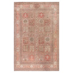 Doris Leslie Blau Antique Persian Tabriz Hand Knotted Wool Rug
