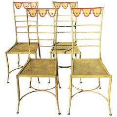 Hollywood Regency Tole Chairs