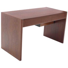 Tiroir à dossiers cachés Glenn of California Mid Century Modern Walnut Writing Table Desk