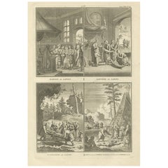 Matrimonio, bautismo y otras costumbres del pueblo sami de Laponia, 1726
