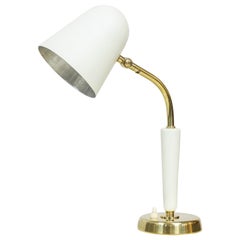 Brass Table Lamp by Bertil Brisborg for Nordiska Kompaniet, Swedish modern