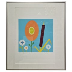 Limited screen print by R.W. Beerens, Netherlands 1990s