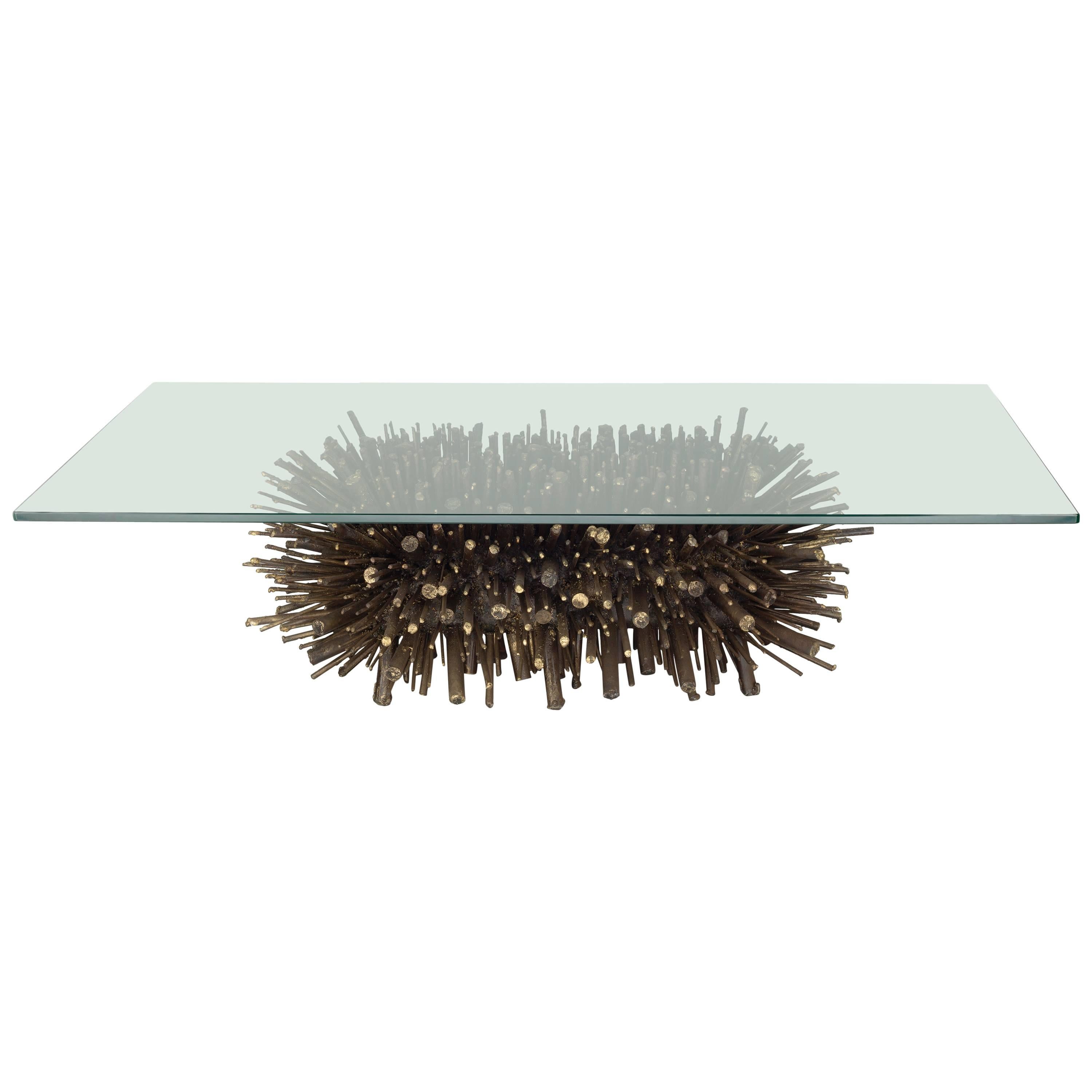 Burr Coffee Table by James Anthony Bearden