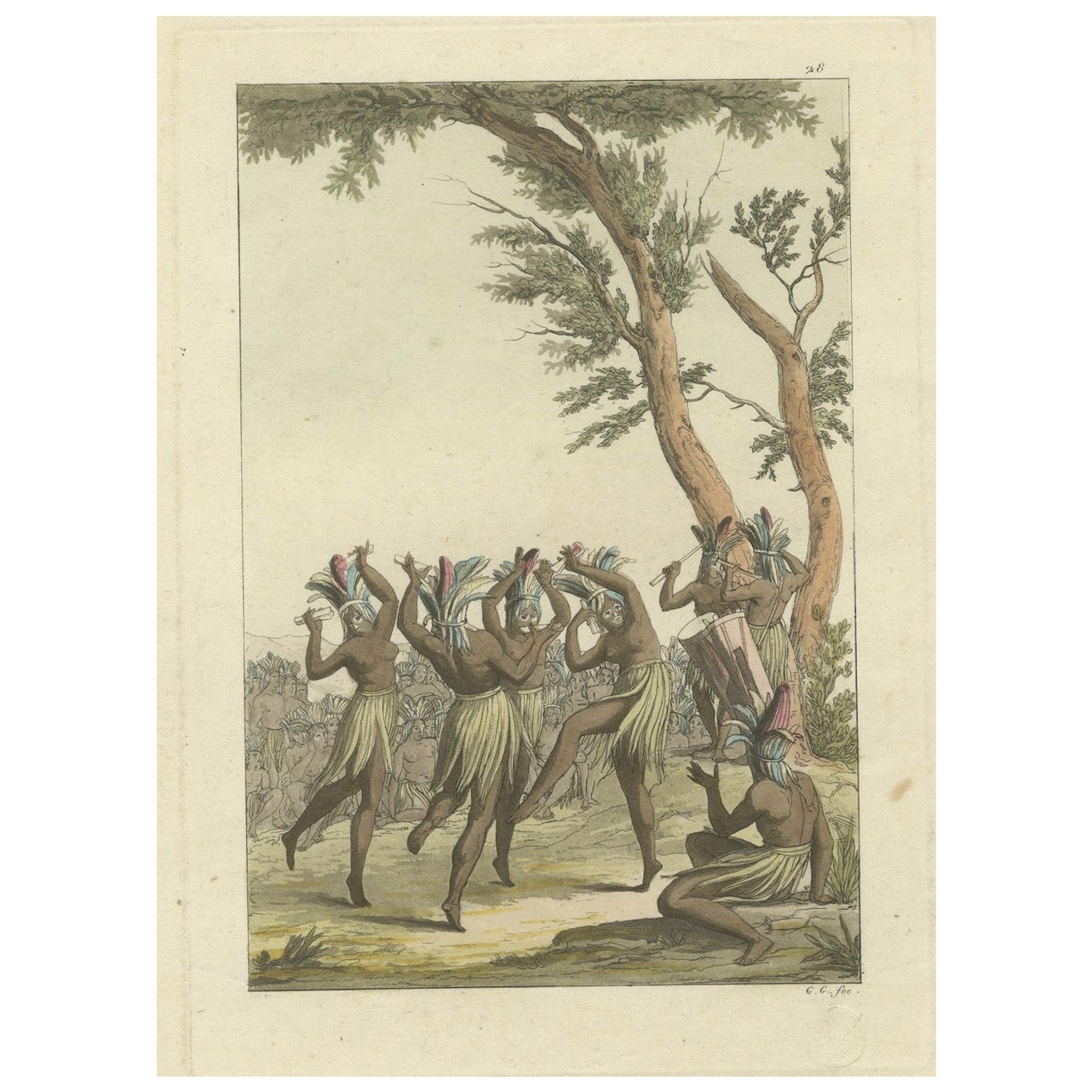 Ritual Dance: Expressions of Cultural Heritage in an African Ceremony, 1827