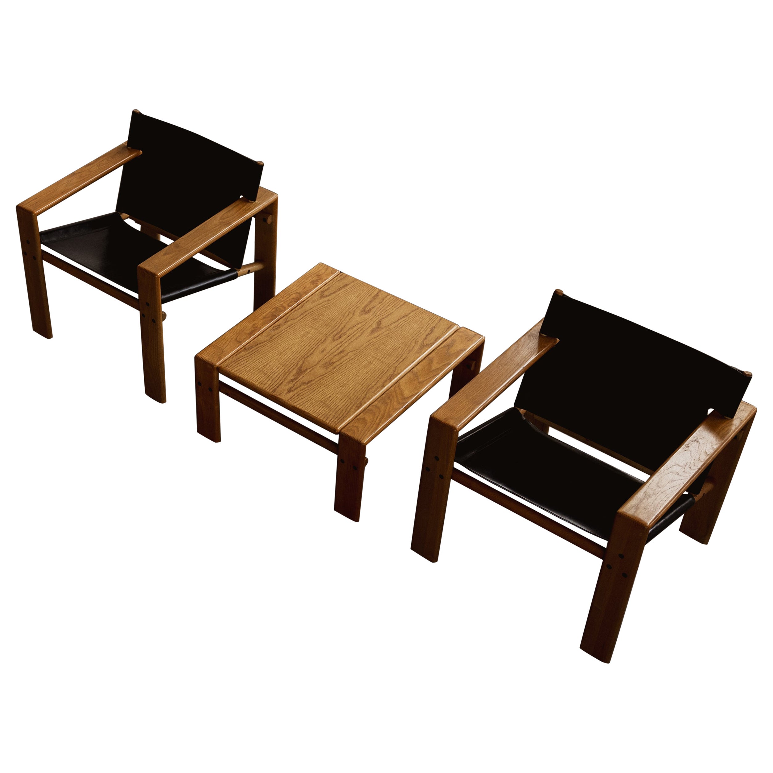 Mario Marenco and Tarcisio Colzani “Laser” Living Room Set, 1970, Set of 3 For Sale