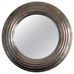 Miroir rond en métal Robert Kuo
