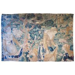 18th Century Large "Verdure" Tapestry