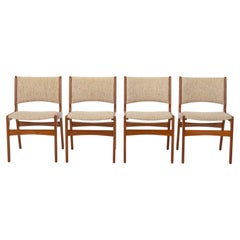 Set of four 'Model 89' dining chairs by Erik Buch for Anderstrup Møbelfabrik