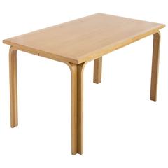 Danish Modern Birch Desk/Dining Table Magnus Oleson