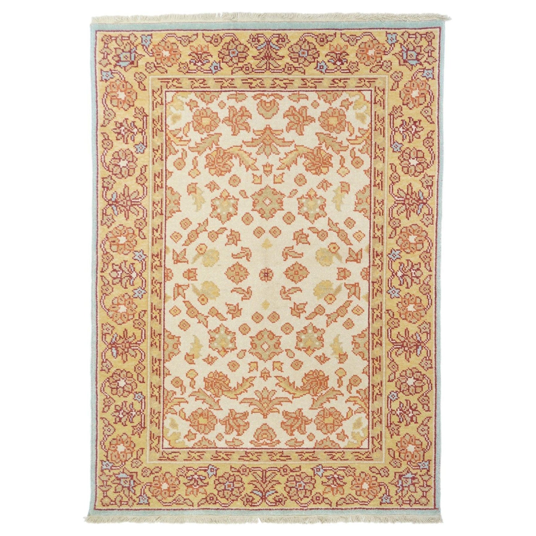 Oushak Rug 4'0" x 6'0" For Sale