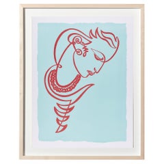 Jean Negulesco Continuous Line Drawings