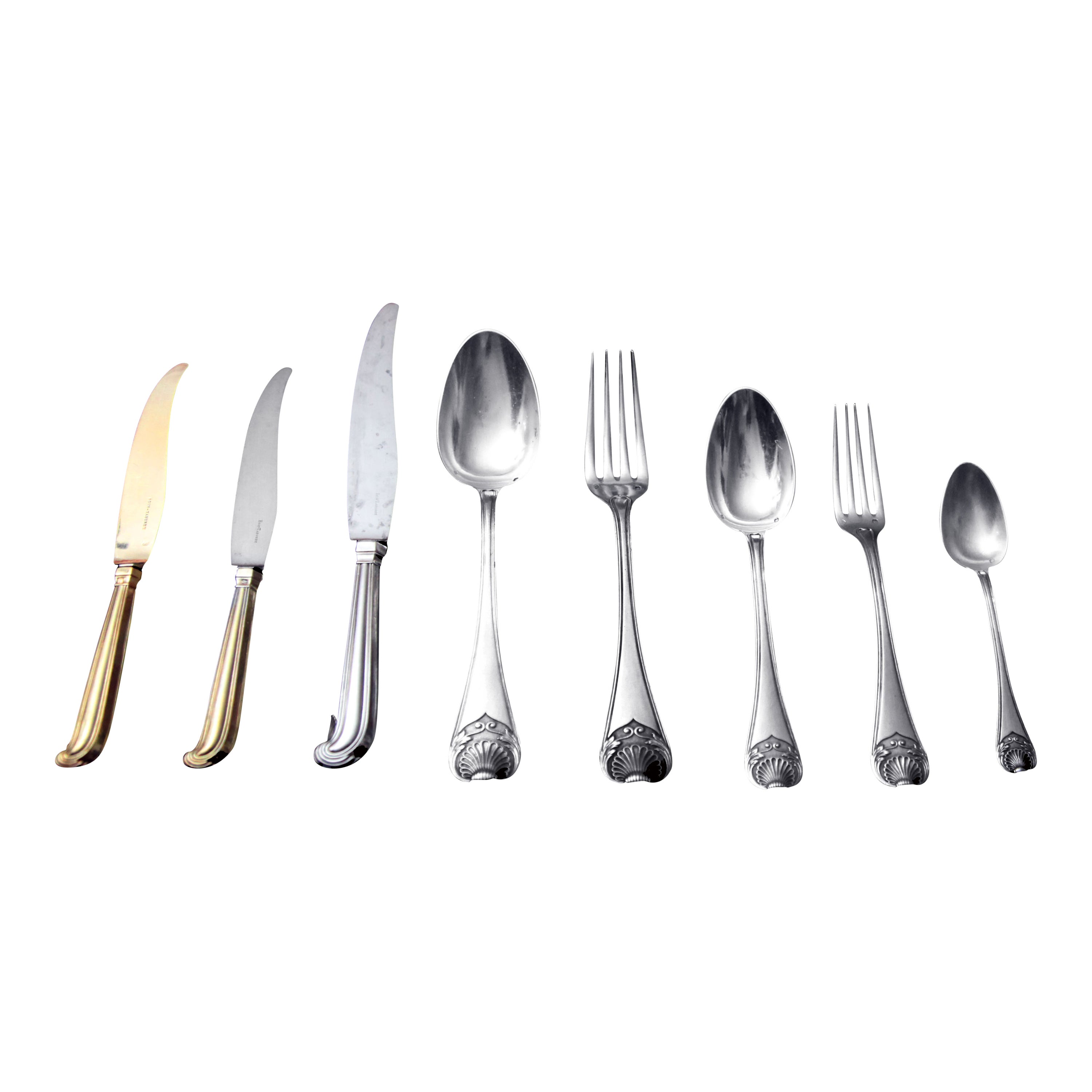 Boin-Taburet: 282pc. Antique French Sterling Silver Flatware Set + Chest !