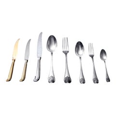 Boin-Taburet: 282pc. Antique French Sterling Silver Flatware Set + Chest !