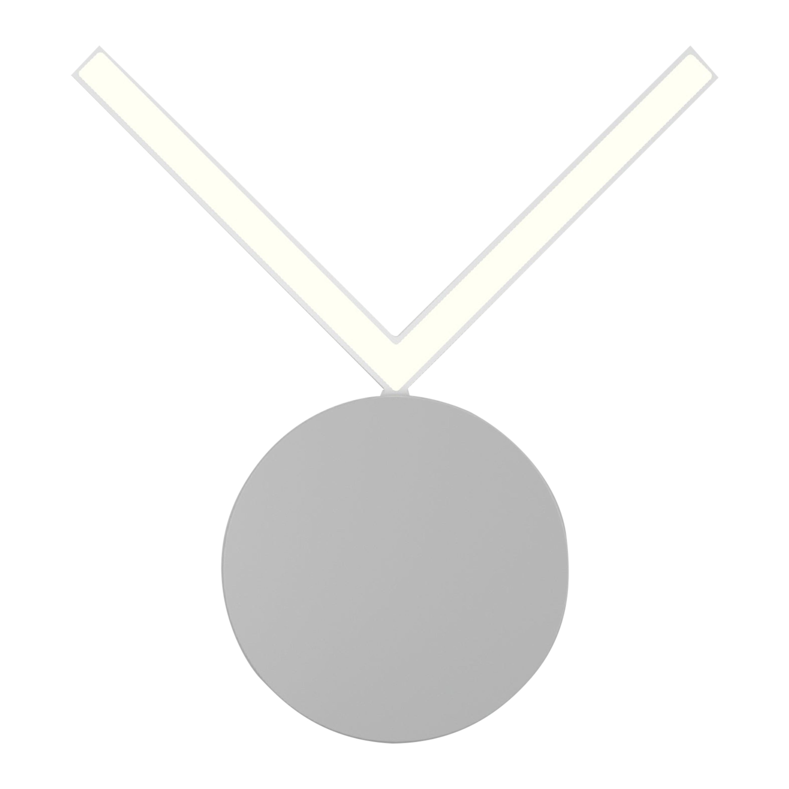 V Lights Nickel Wall Lamp I by Atelier Areti