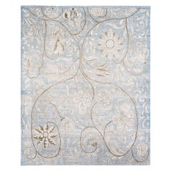 Tapis à motifs floraux de style vintage