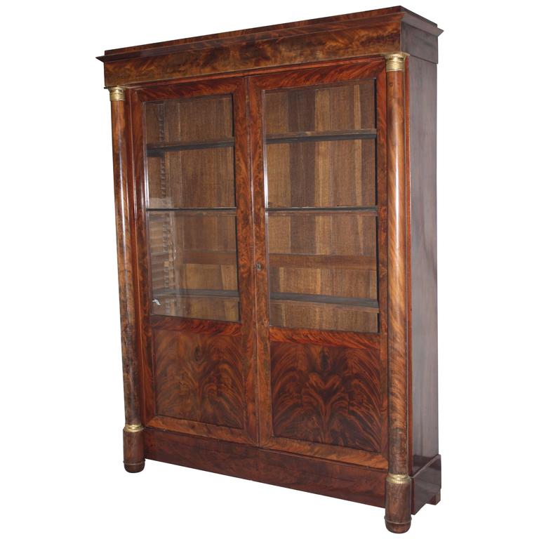 French Empire Period Bookcase For Sale at 1stdibs