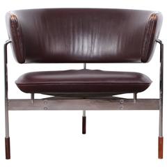 Very Rare "Sirkel" Lounge Chair by Sigurd Resell for Rastad & Relling