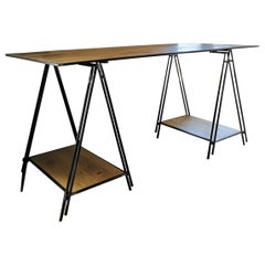 Wood Desk "La Pointe courte"