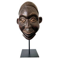 Helmet Crest Ngoin Mask from Cameroon Africa