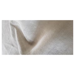 Alfombra contemporánea tejida a mano, Diseño Brisa, 5'5¨x 7'8¨, Kela Seda Plata
