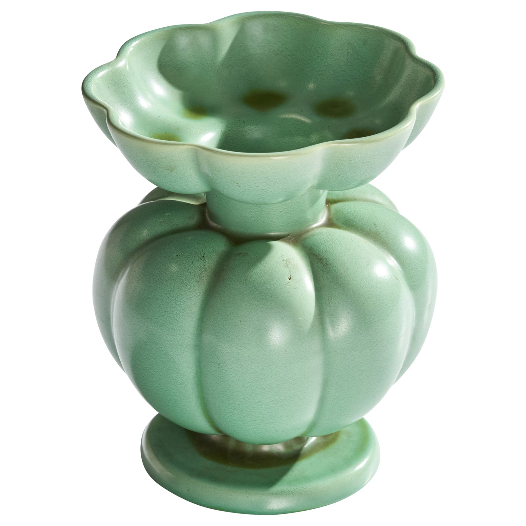 Arthur Percy, Vase, Ceramic, Sweden, 1930s