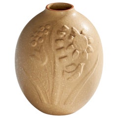 Gustavsberg, Vase, Steingut, Schweden, 1940er-Jahre