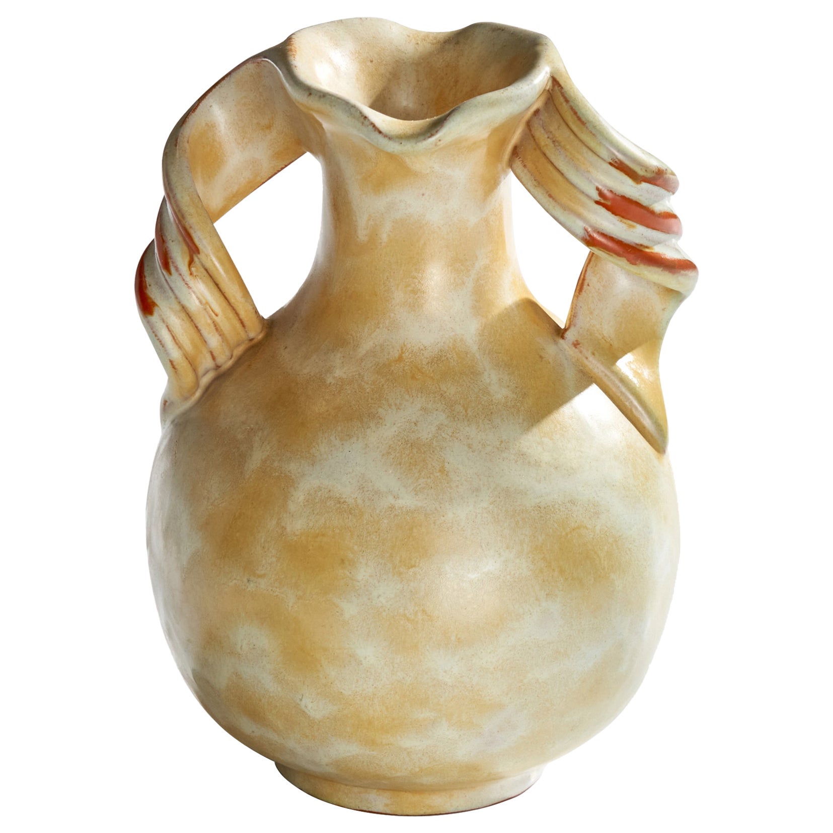 Upsala Ekeby, Vaso, Terracotta, Svezia, anni '1930