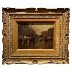 Peinture d'Edouard Cortes