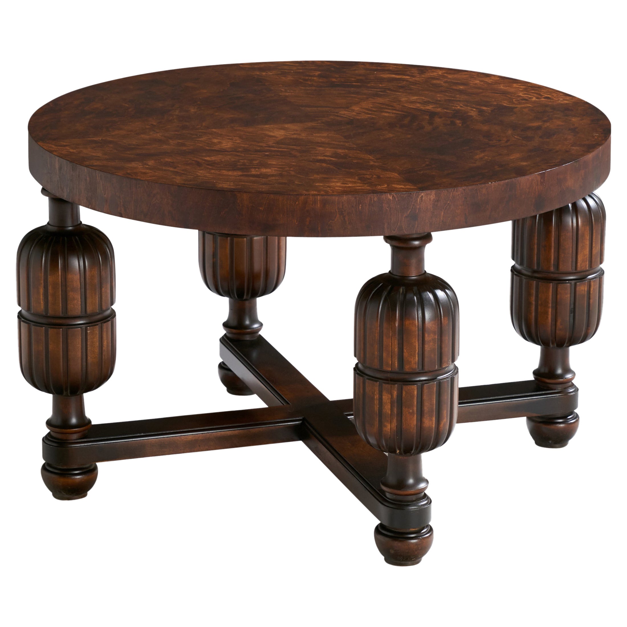 Schwedischer Designer, Beistelltisch, Birke, Schweden, 1930er Jahre im Angebot