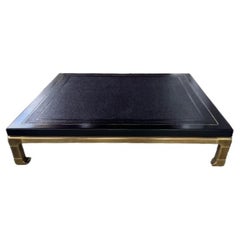 Mastercraft Couchtisch in Schwarz und Messing