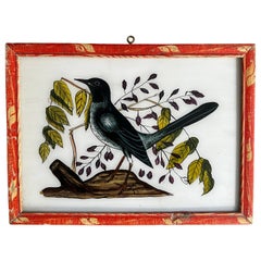 "19th-Century Bird Portrait: Exquisite Ornithological Illustration"