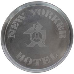 Original Art Deco New Yorker Hotel Tray