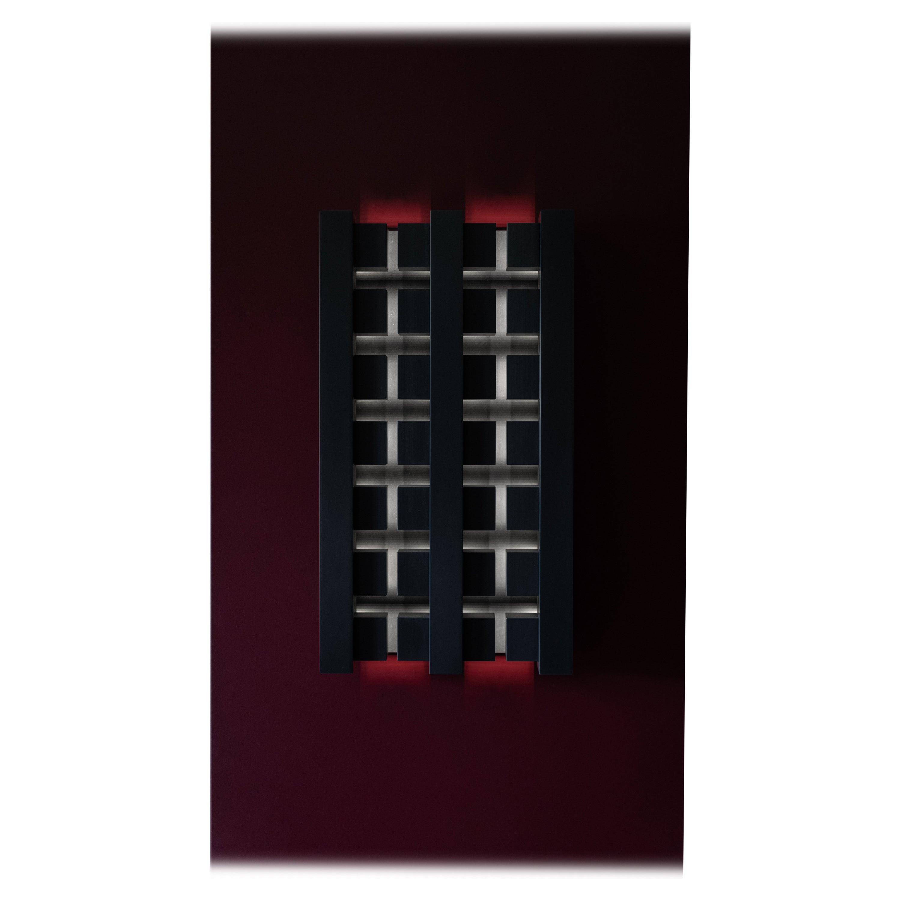 Machine Age Prism 7 Sconce by Former Matter For Sale