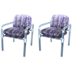 Paar ""Pipe Line Series ii Chairs"" aus geformtem Lucite von Jeff Messerschmidt