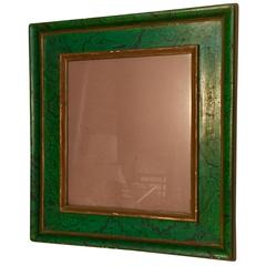 Italian Faux Malachite Mirror 2